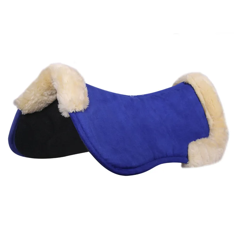 QHP Ontario Memory Foam Half Pad - Cobalt Blue